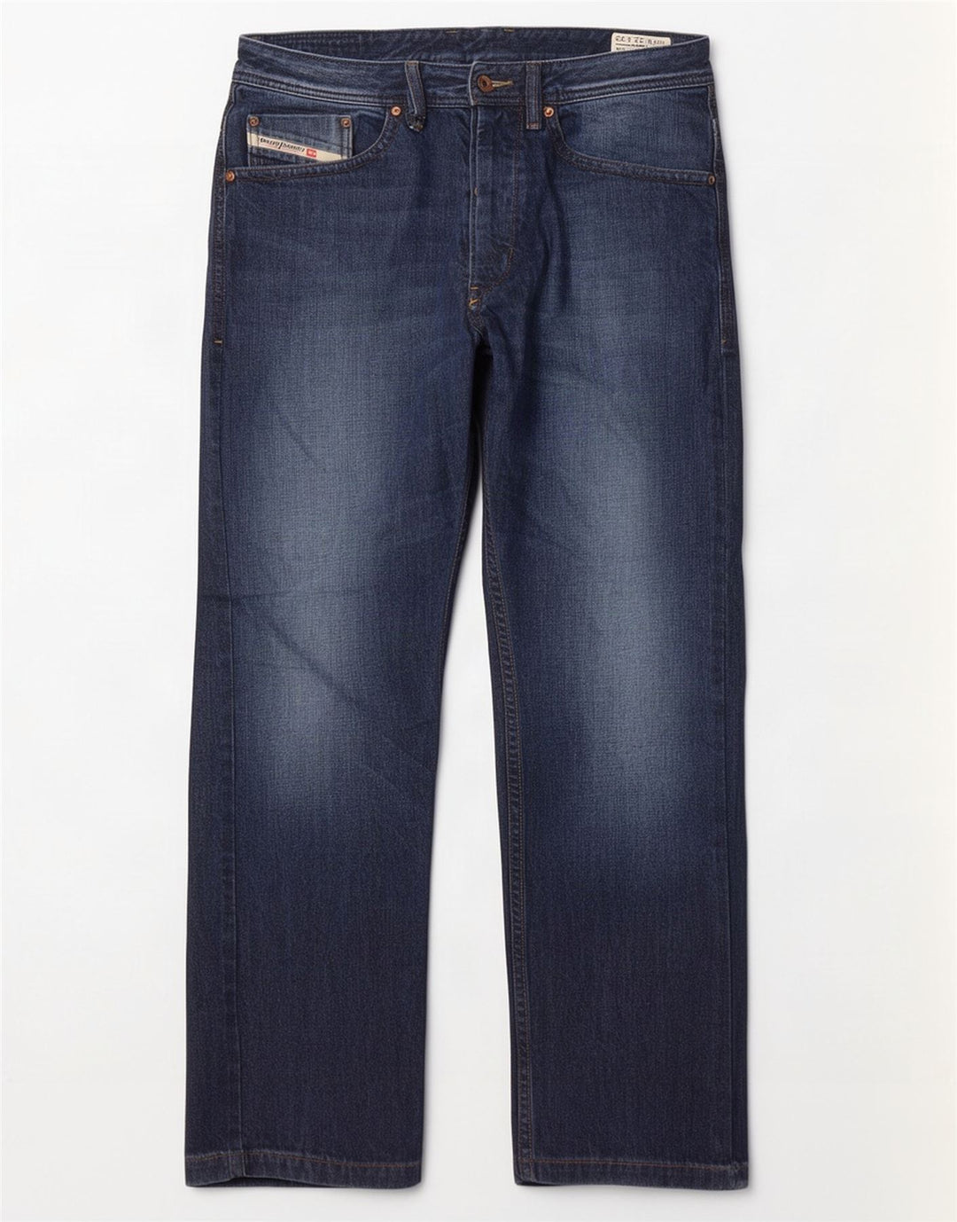Diesel Ανδρικό Τζιν Braddo Straight W32 L32 Μπλε βαμβακερό