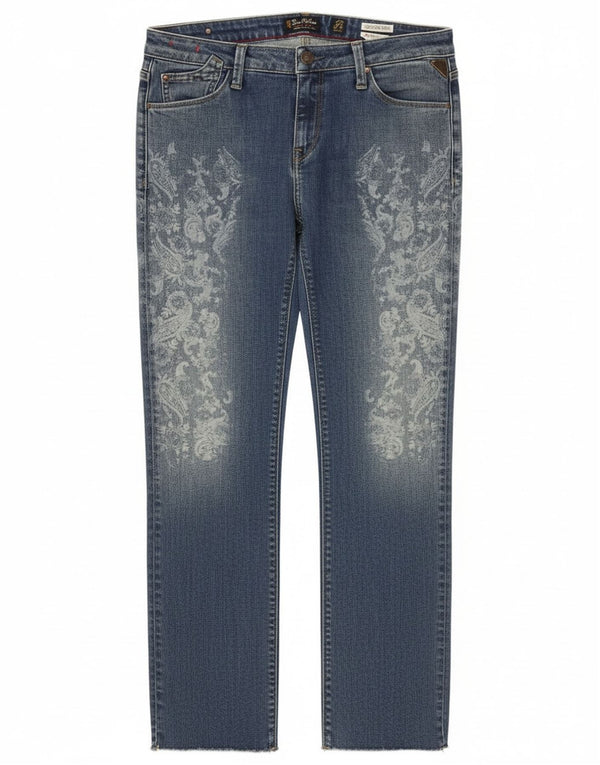 Replay Γυναικεία Rockxanne Slim Jeans W30 L29 Blue Paisley