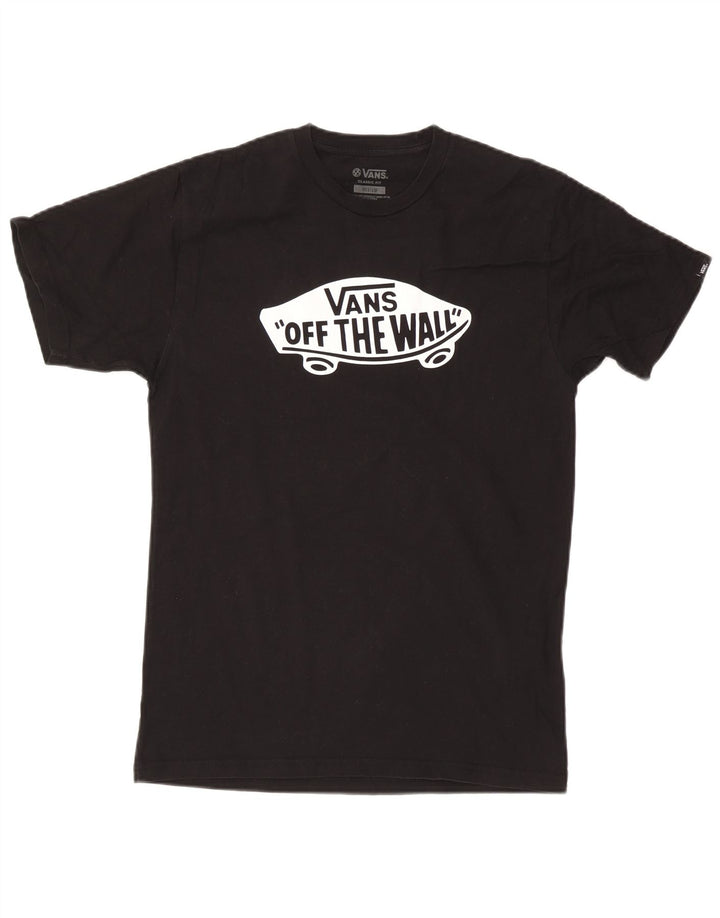 Ανδρικό T-Shirt Vans Classic Fit Top Μεσαίο μαύρο βαμβακερό
