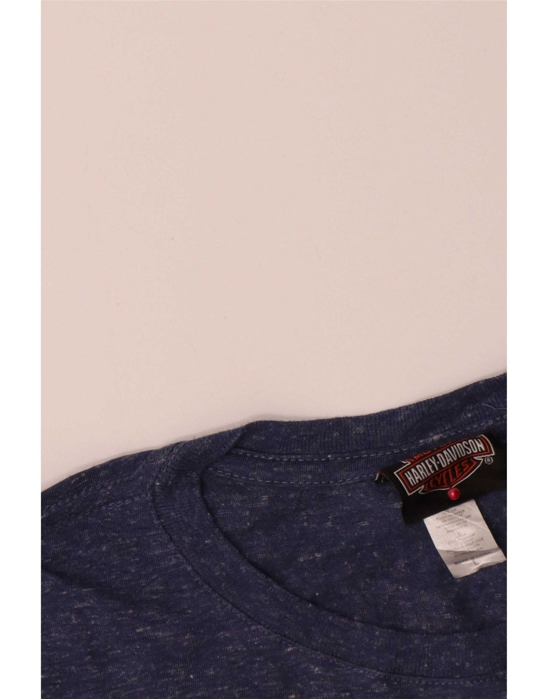 Harley Davidson Γυναικείο τοπ μακρυμάνικο UK 14 Large Navy Blue
