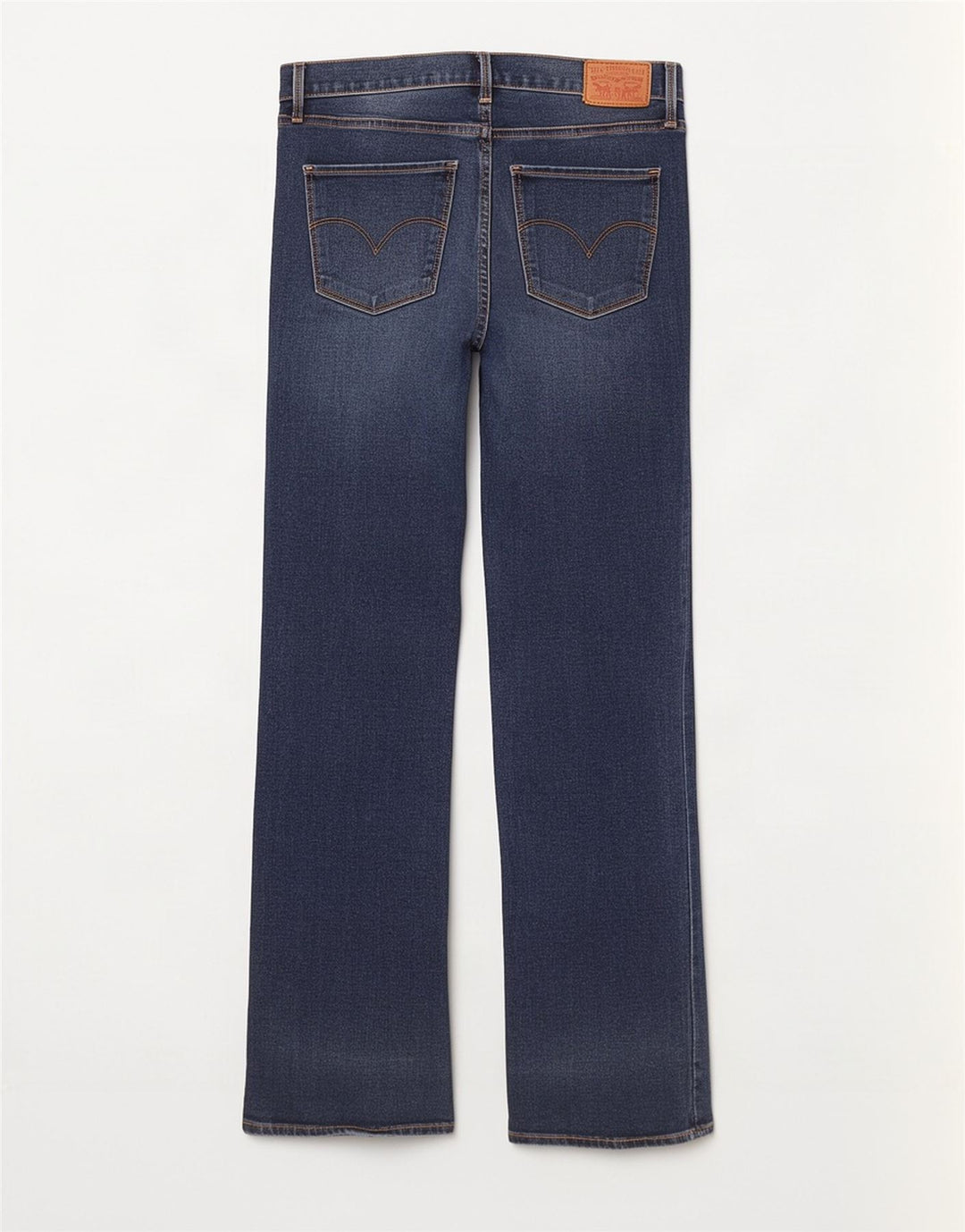 Levi's Womens 314 Shaping Straight Jeans W30 L31 Blue Cotton