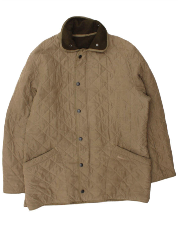 Ανδρικό καπιτονέ μπουφάν Barbour UK 42 XL Beige Polyester
