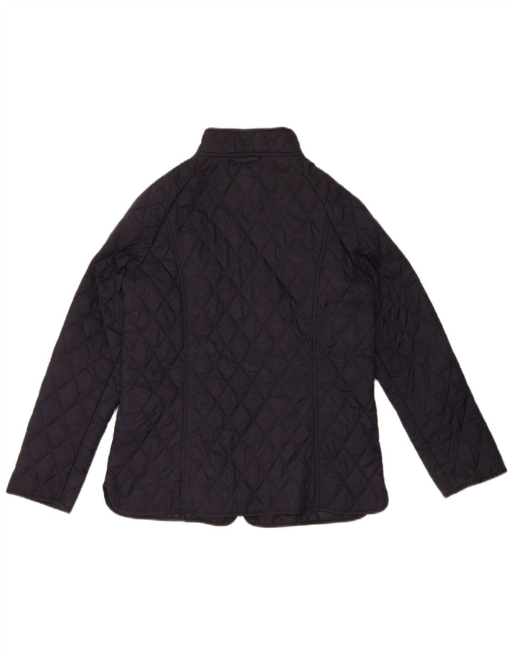 Γυναικείο καπιτονέ μπουφάν BARBOUR UK 14 Large Navy Blue Polyamide