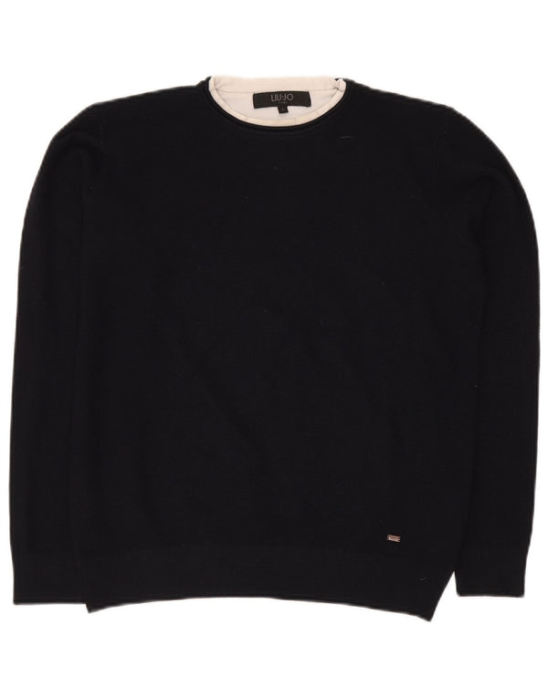 Liu Jo Mens Small Navy Blue Viscose