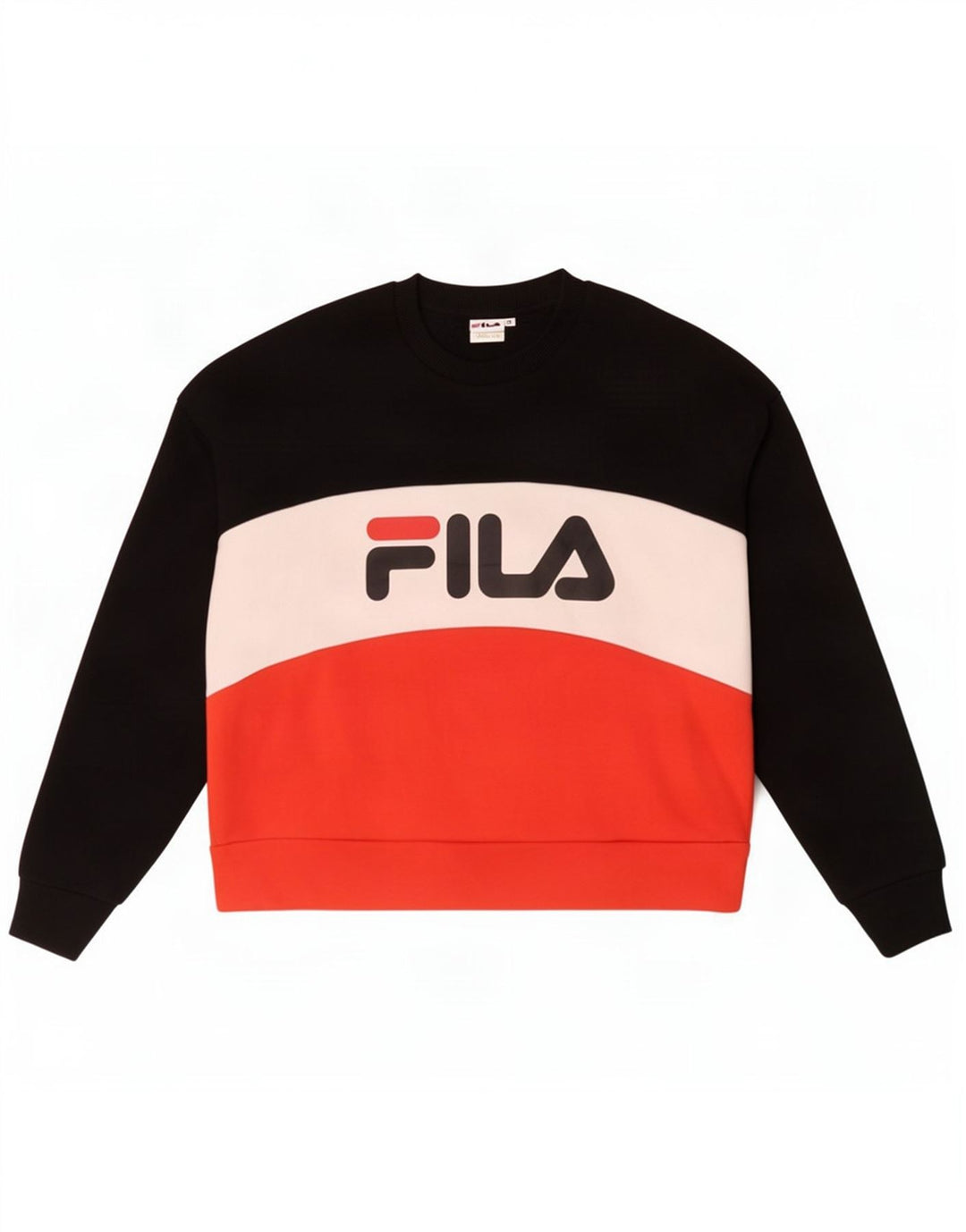 Fila Γυναικείο Γραφικό Φούτερ Jumper UK 14 Medium Πολύχρωμο