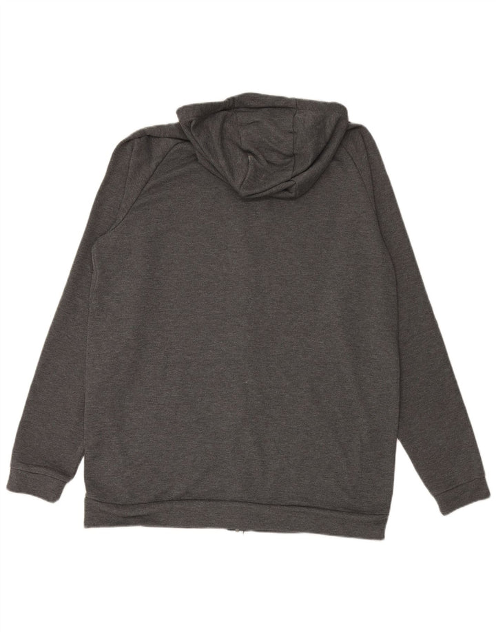 Ανδρικό πουλόβερ NIKE με φερμουάρ Dri Fit XL Γκρι πολυεστέρας