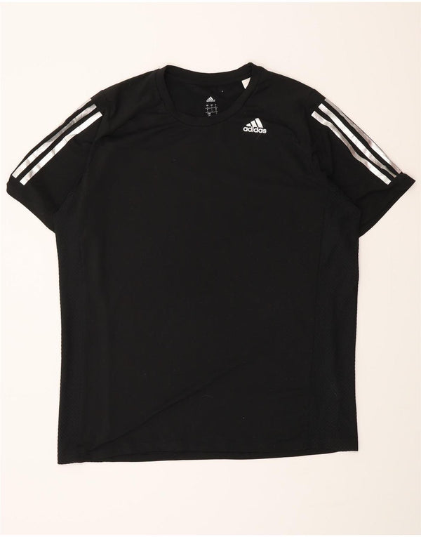 Ανδρικό T-Shirt Adidas Climacool Top Large Μαύρο
