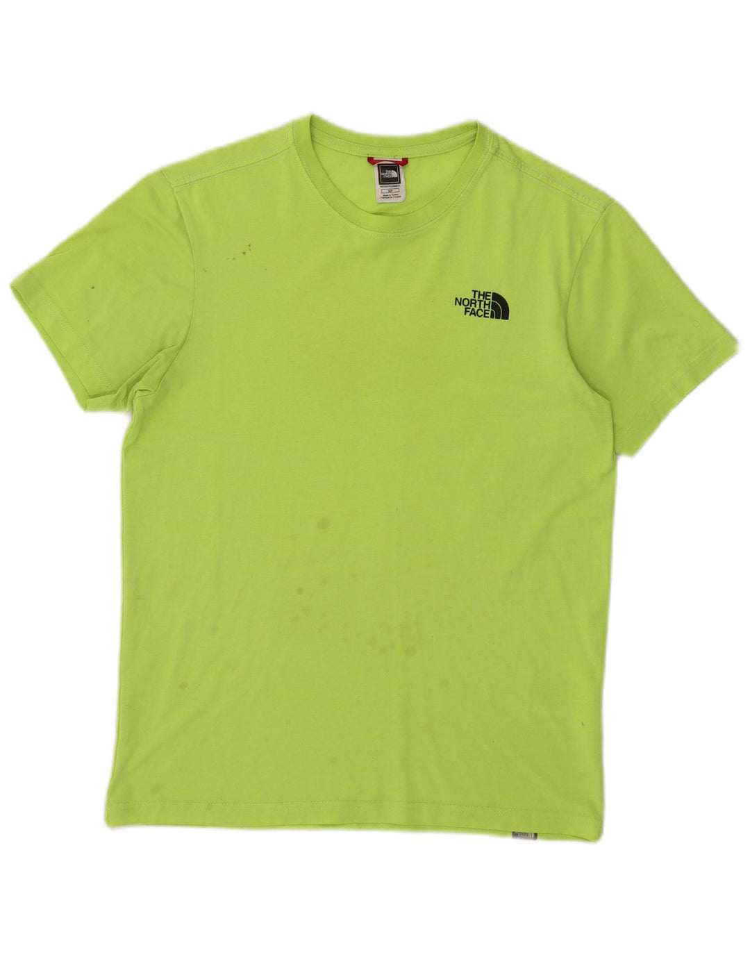 Ανδρικό γραφικό T-Shirt North Face Top Μικρός Πράσινος Πολυεστέρας