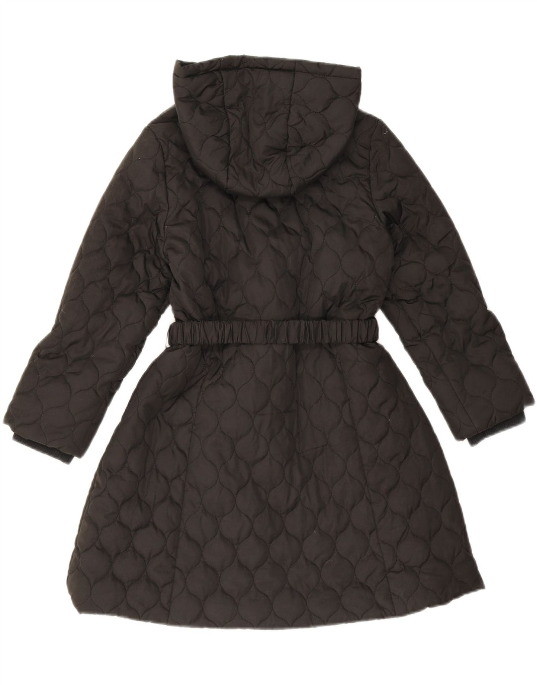 Παλτό Monsoon Girls Hooded Καπιτονέ παλτό 9-10 ετών Μαύρο Πολυεστέρα