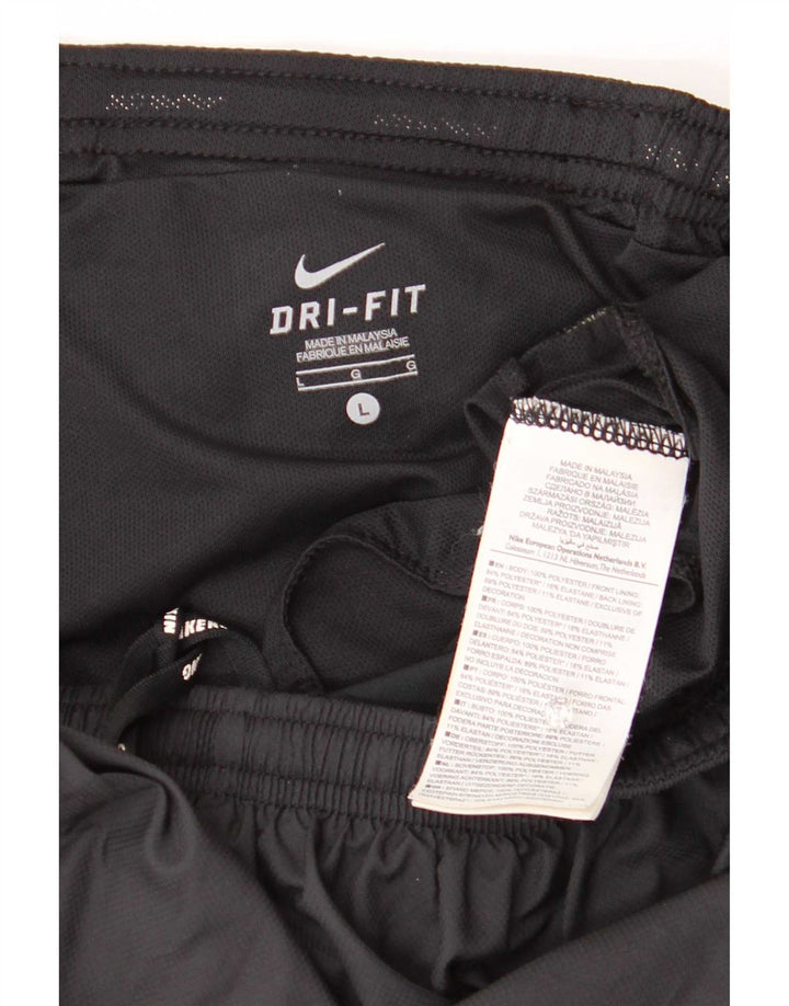 Γυναικείο αθλητικό σορτς Nike Dri Fit μεγάλο μαύρο πολυεστέρα