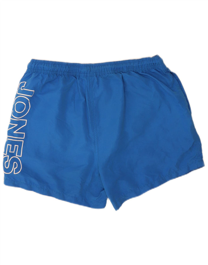 Jack & Jones Ανδρικό γραφικό σορτς κολύμβησης XL μπλε πολυεστέρα