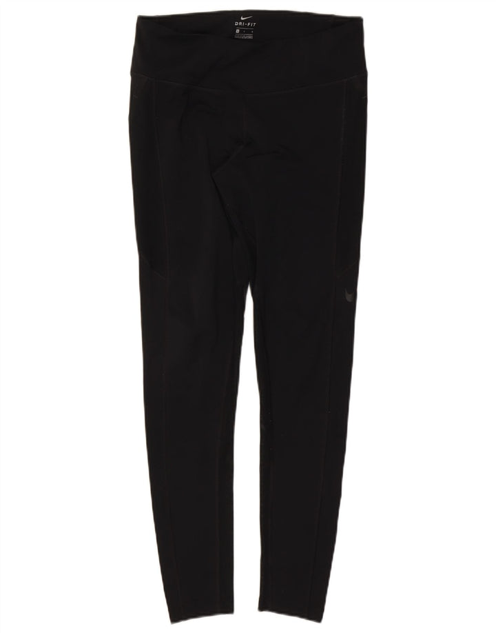 Γυναικείο κολάν Nike Dri Fit UK 14 Μεγάλο μαύρο πολυεστέρα