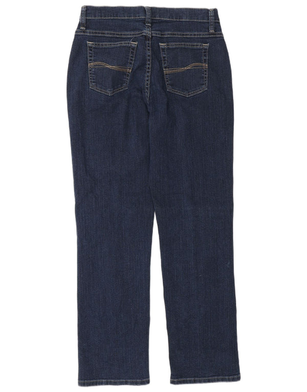 Lee Γυναικείο Straight Jeans US 8 Medium W28 L30 Navy Blue Cotton