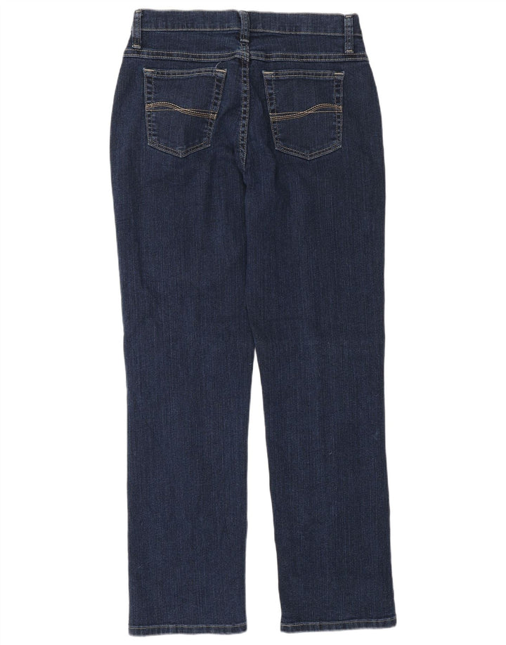 Lee Γυναικείο Straight Jeans US 8 Medium W28 L30 Navy Blue Cotton