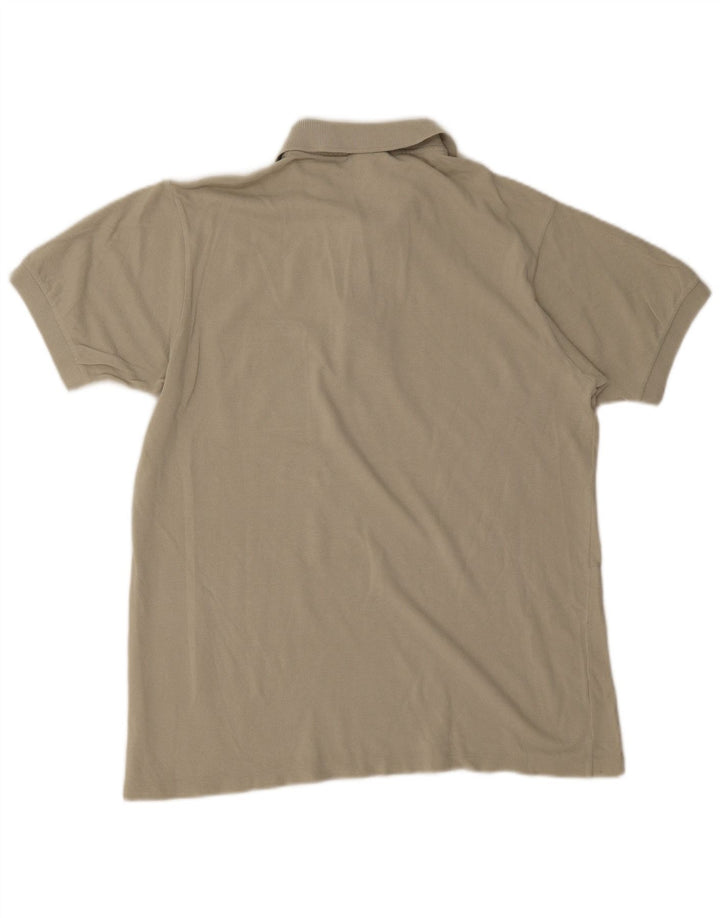 Ανδρικό πουκάμισο Polo Lacoste, Μέγεθος 4, Μεσαίο βαμβακερό χακί