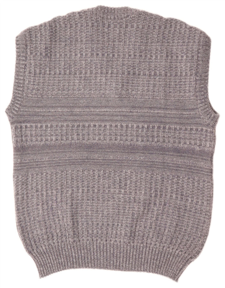 Vintage ανδρικό γιλέκο Tank Top Large Grey