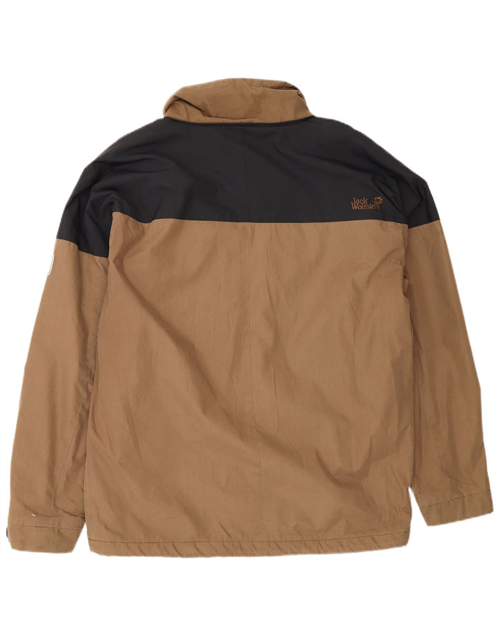 Ανδρικό τζάκετ αντιανεμικό JACK WOLFSKIN UK 38 μεσαίου καφέ χρώματος
