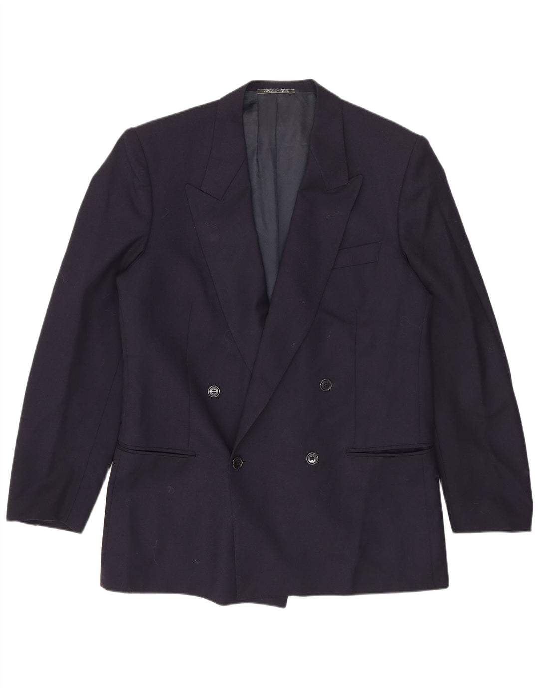 Ανδρικό σακάκι με διπλό στήθος Lubiam IT 48 Medium Navy Blue