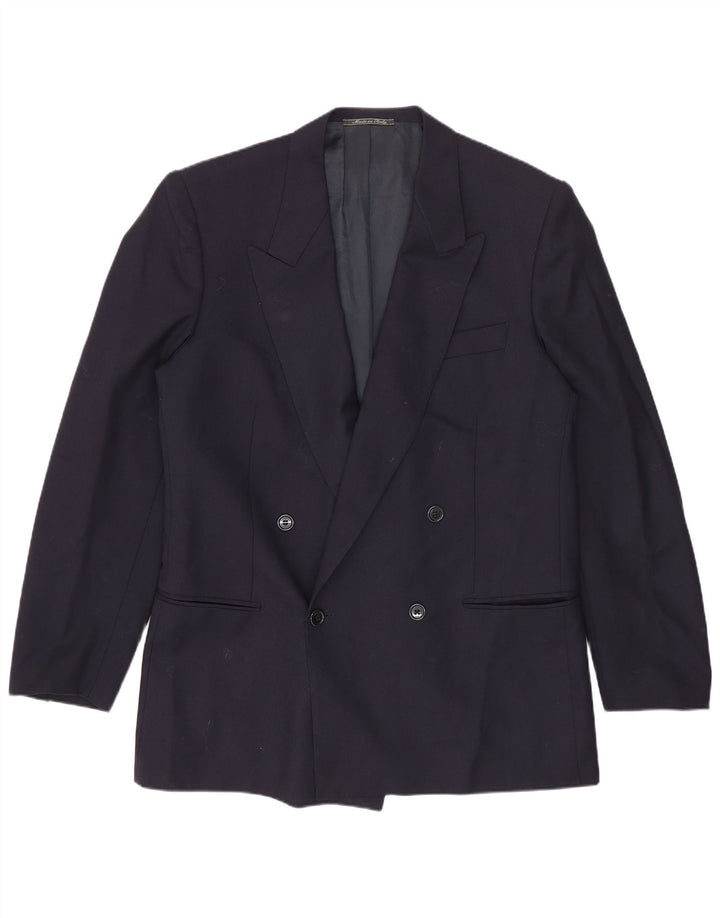 Ανδρικό σακάκι με διπλό στήθος Lubiam IT 48 Medium Navy Blue