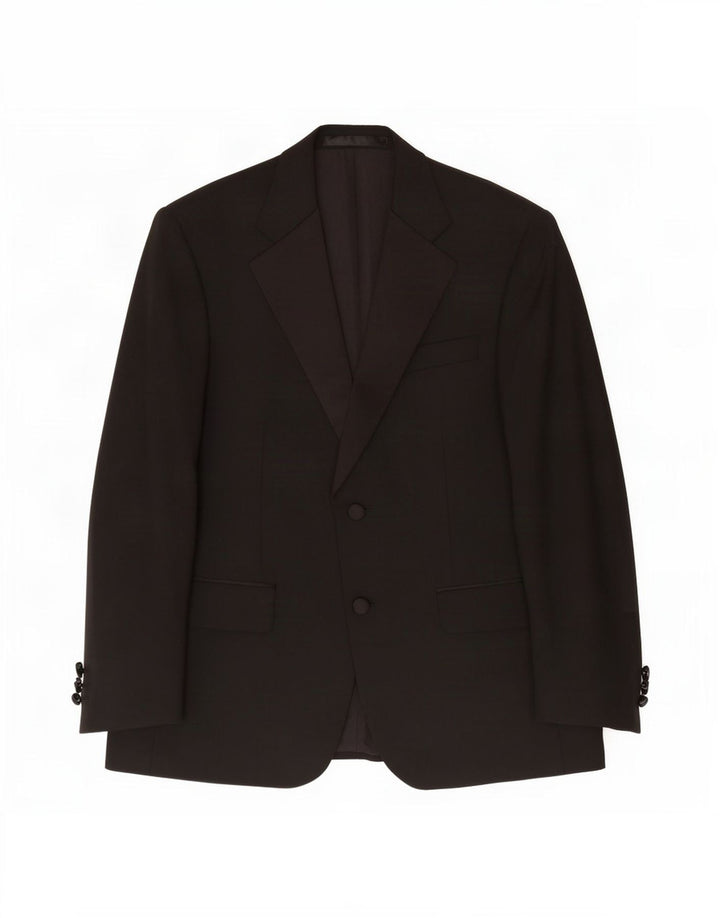 Marks & Spencer Ανδρικό σακάκι Blazer 2 κουμπιών UK 38 Medium Black