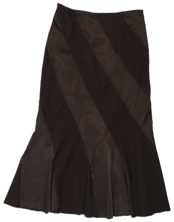 Morgan Γυναικεία Μίντι Τρομπέτα Φούστα EU 40 Medium W30 Black Colourblock