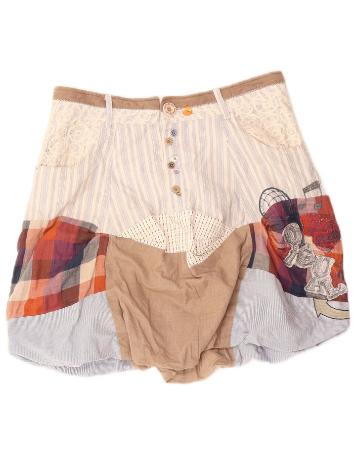 DESIGUAL Γυναικεία φούστα φούσκα EU 36 Small W30 πολύχρωμο συνονθύλευμα