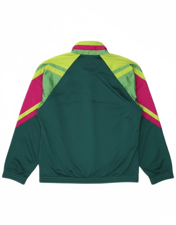 Ανδρική φόρμα γραφικών Diadora Top Jacket UK 38 Medium Green Colourblock