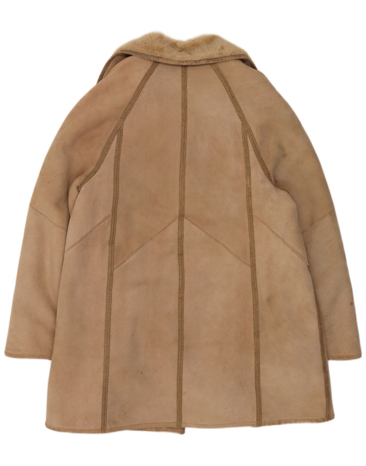 Γυναικείο παλτό VINTAGE Shearling IT 46 Large Beige Shearling
