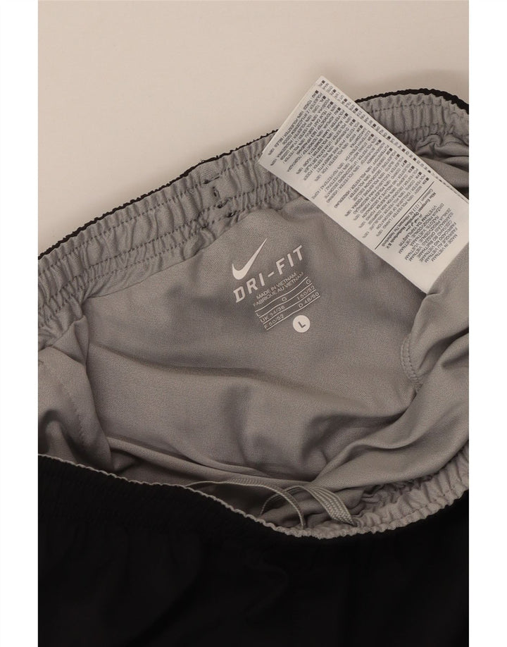 Ανδρικό σορτς κολύμβησης Nike Dri Fit σε μεγάλο μαύρο χρώμα από πολυεστέρα