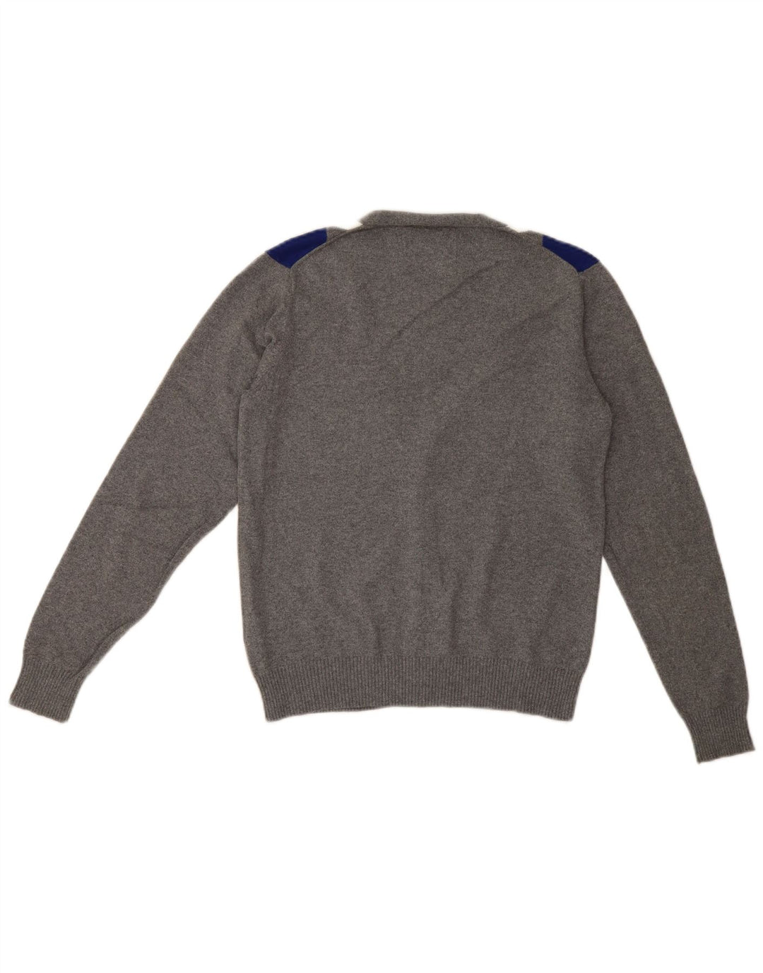 Ανδρικό πουλόβερ ζακέτα Sun68 Small Grey Argyle/Diamond Cotton