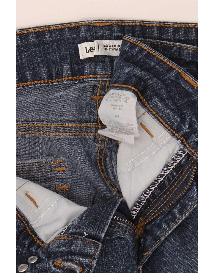 Lee Γυναικείο τζιν σορτς US 6 Medium W28 Μπλε βαμβακερό