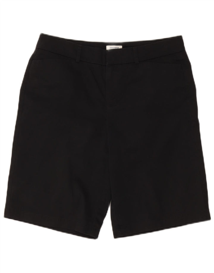 Ανδρικό καθημερινό σορτς Dockers Ideal Fit W32 Μεσαίο μαύρο βαμβακερό