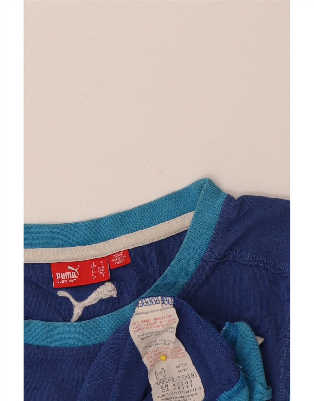 Ανδρικό γραφικό γιλέκο Puma Small Blue Colourblock Βαμβακερό