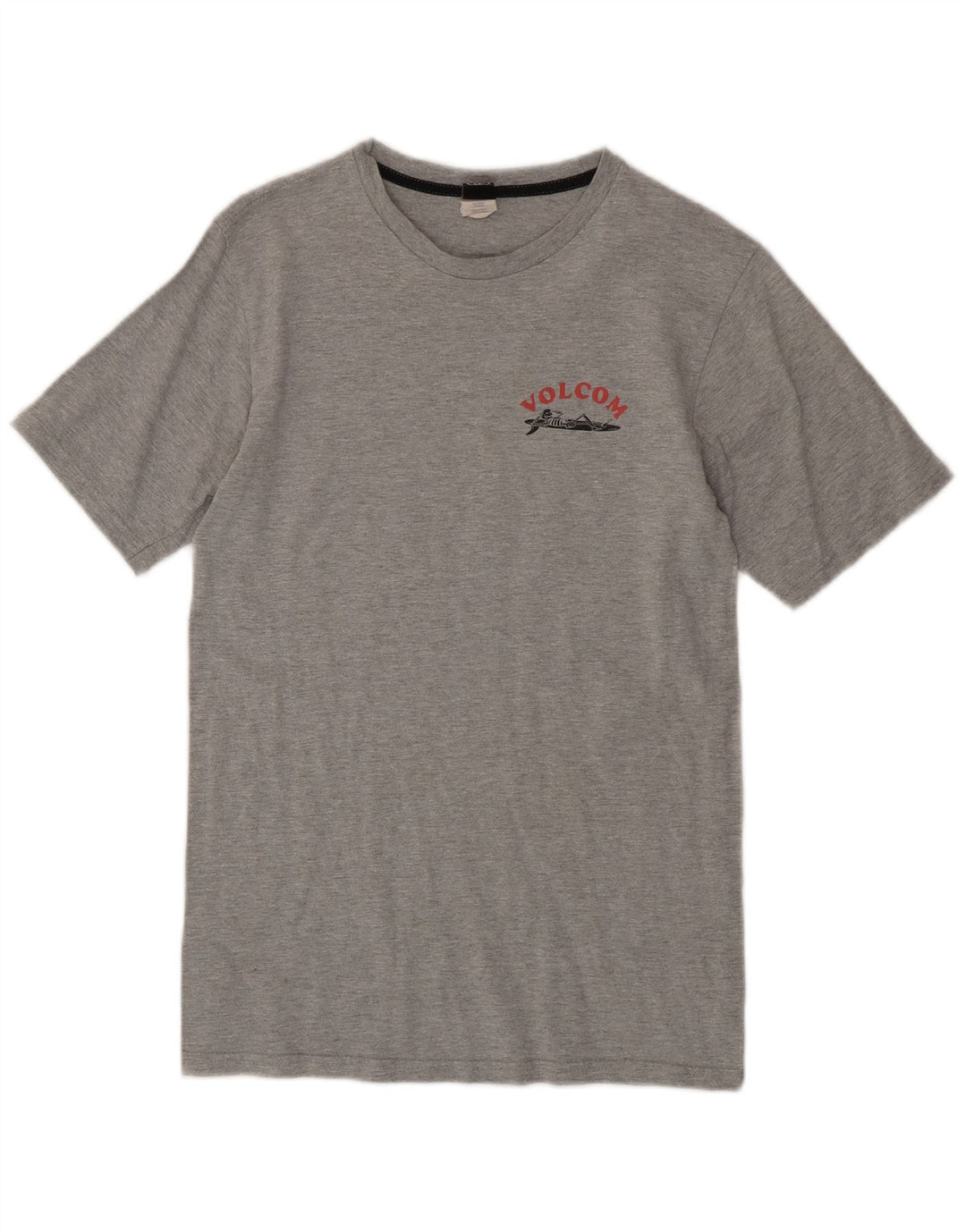 Ανδρικό γραφικό μπλουζάκι Volcom Μικρό βαμβακερό γκρι