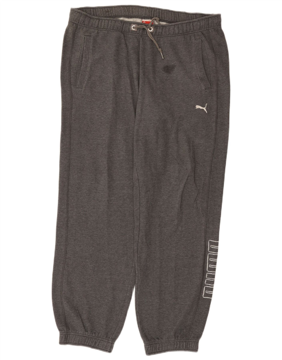 Ανδρική αθλητική φόρμα Puma Graphic Παντελόνι Joggers Large Grey