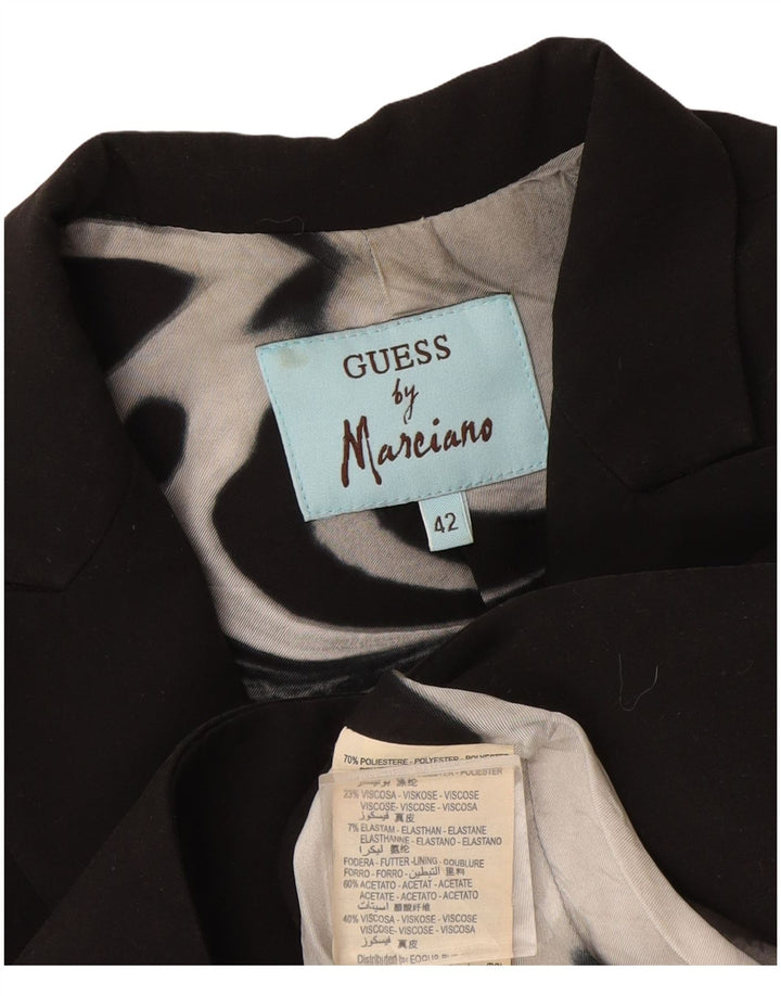 Guess By Marciano Γυναικείο Μπουφάν 1 Κουμπί Blazer IT 42 Μεσαίο Μαύρο