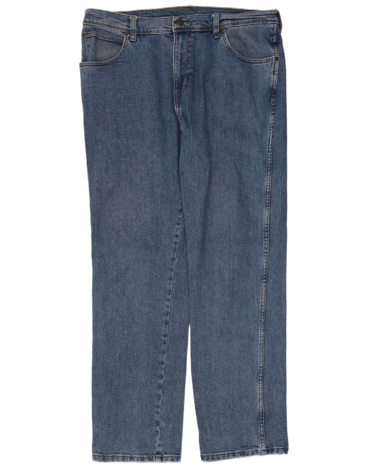Ανδρικό τζιν ίσιο Wrangler Regular Fit W36 L32 Μπλε βαμβακερό