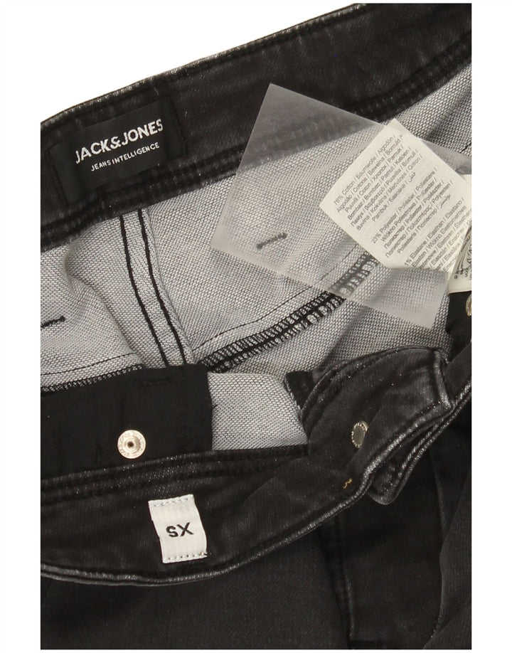 Ανδρικό τζιν σορτς Jack & Jones κανονικό XS W28 Γκρι βαμβακερό
