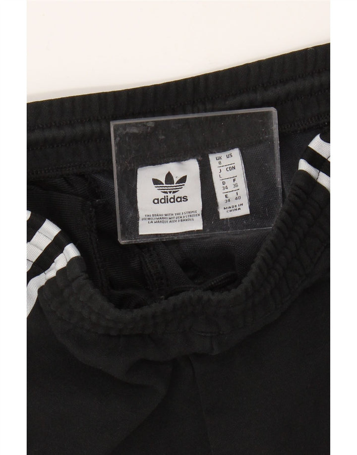 Γυναικεία αθλητική φόρμα ADIDAS Παντελόνι UK 8 Small Black Polyester