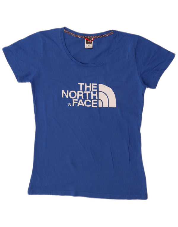 The North Face Γυναικείο γραφικό T-Shirt Top UK 14 Medium Blue