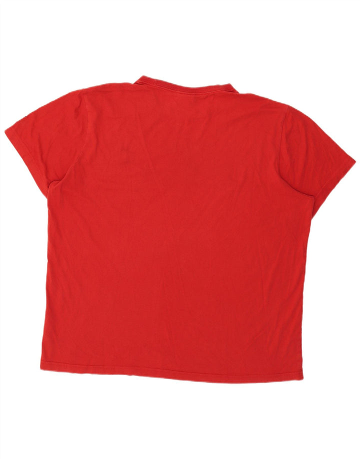 Ανδρικό γραφικό μπλουζάκι Puma Top XL Red