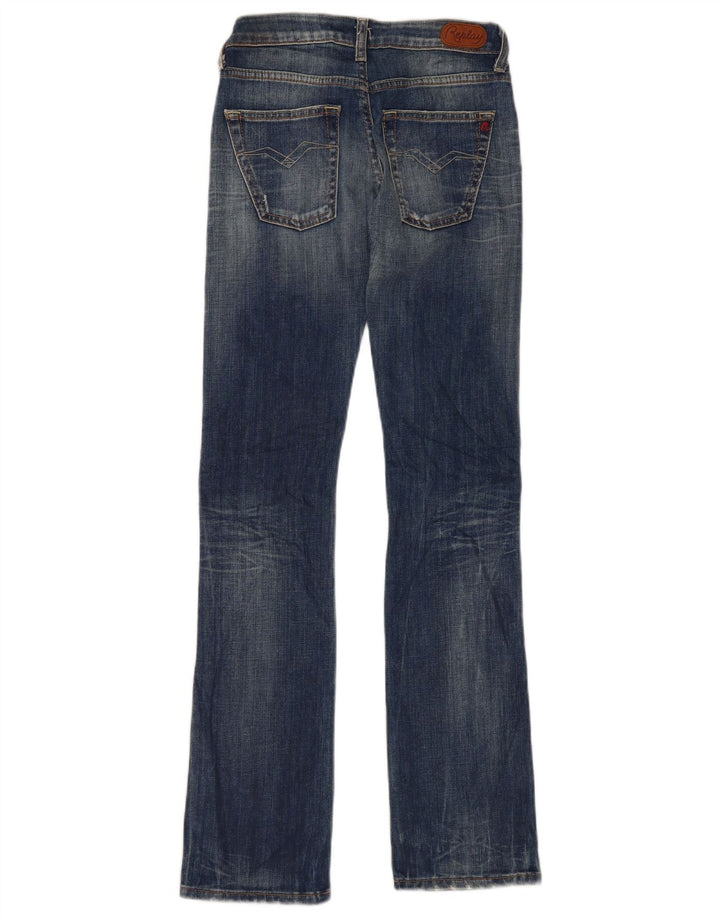 Replay Γυναικείο Slim Bootcut Jeans W25 L32 Μπλε βαμβακερό