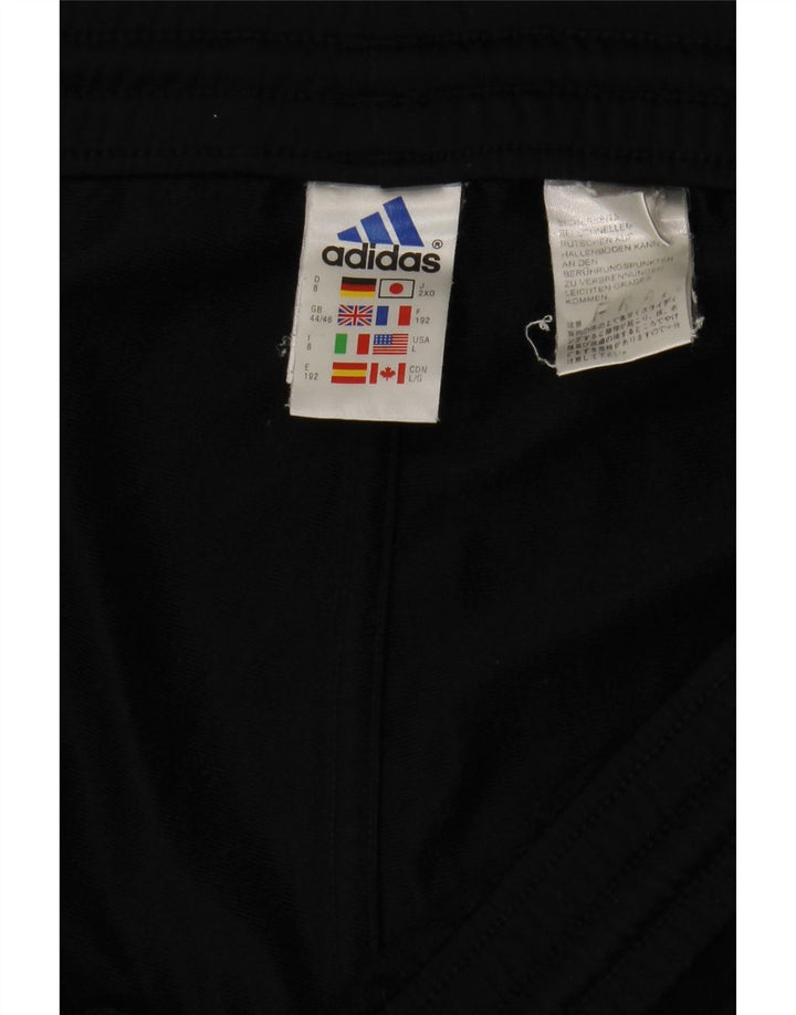 Ανδρική φόρμα Adidas Παντελόνι Joggers UK 44/46 μεγάλο μαύρο πολυεστέρα
