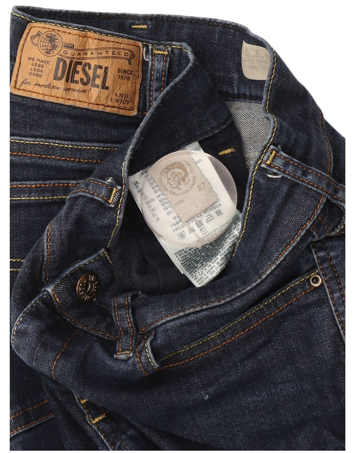 Diesel γυναικείο ίσιο τζιν W27 L32 Navy Blue Cotton