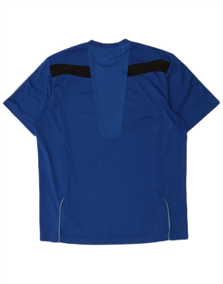 Ανδρικό T-Shirt Adidas Top XL Blue Colourblock Polyester