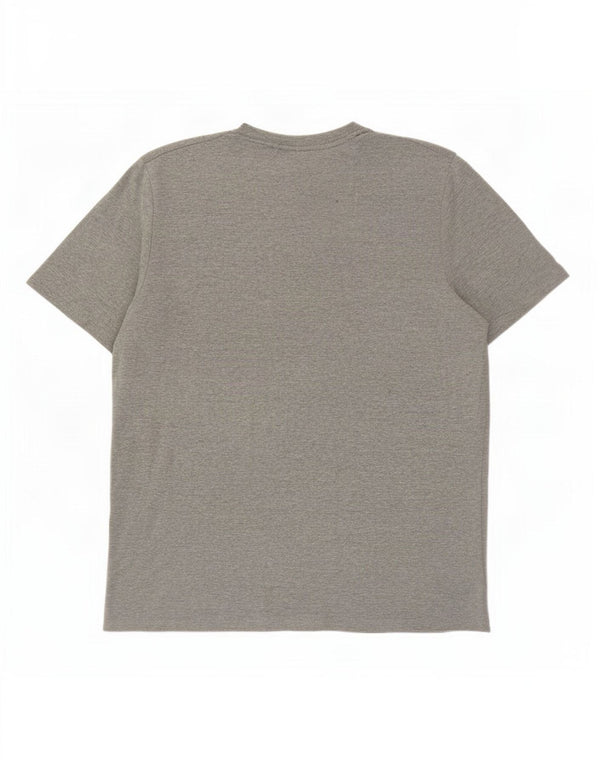 Ανδρικό γραφικό μπλουζάκι Ellesse Top Large Grey Flecked Cotton