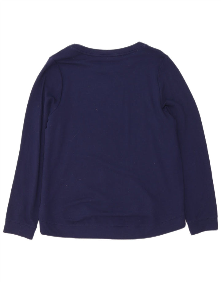Γυναικείο γραφικό φούτερ Oasis Jumper UK 14 Medium Navy Blue Viscose