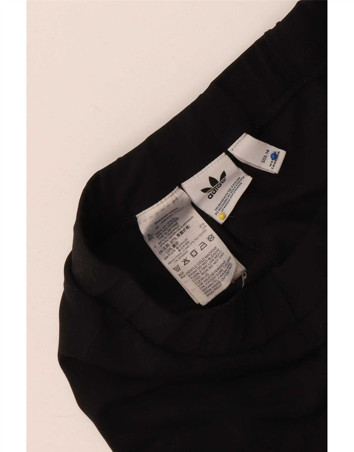 Κοριτσίστικα κολάν Adidas 13-14 ετών Μαύρο Πολυεστέρα
