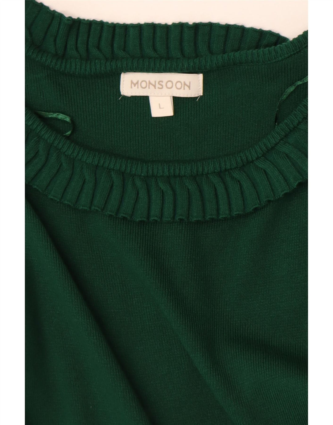 Monsoon γυναικείο φόρεμα άλτης UK 14 Large Green