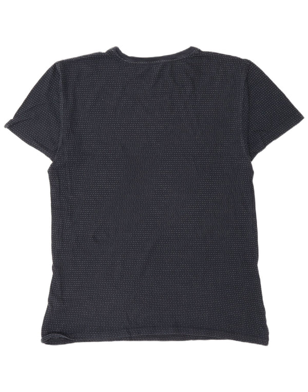 Ανδρικό T-Shirt French Connection Top XL Navy Blue με στίγματα από βαμβάκι